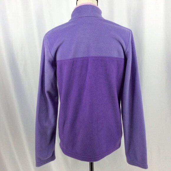Columbia Benton Springs 1/4 Snap Fleece Pullover Sweatshirt Girls Size XL 18/20 - Picture 3 of 8